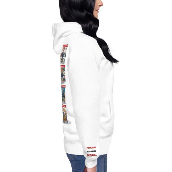 Privileged. Poisonous. Pitiful. — The 12-Step Farage Program | DiKT8R Limited Edition Elite Hoodie - Image 7